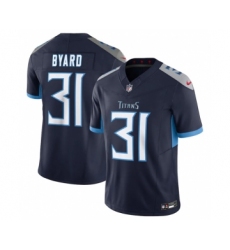 Men's Tennessee Titans #31 Kevin Byard Navy 2023 F.U.S.E Vapor Untouchable Stitched Jersey