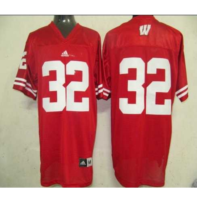 NCAA Wisconsin Badgers 32 Red Jerseys