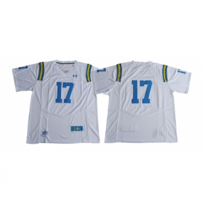 UCLA Bruins 17 Brett Hundley White College Football Jersey