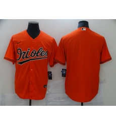 Men's Baltimore Orioles Blank Orange Nike Authentic Jersey