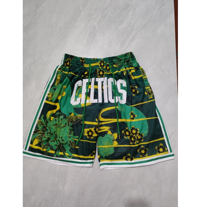 Men's Boston Celtics Green Year Of The Rabbit Shorts