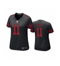 Women San Francisco 49ers #11 Brandon Aiyuk Black Jersey
