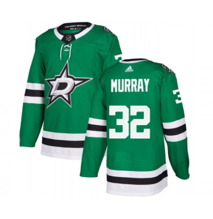 Men's Dallas Stars #32 Matt Murray Green Stitched Jersey
