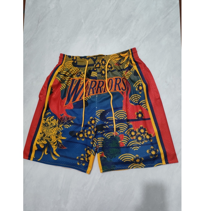 Men's Golden State Warriors Blue Year Of The Rabbit Shorts