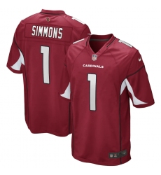 Men's Arizona Cardinals #1 Isaiah Simmons Nike Cardinal 2020 NFL Draft First Round Pick Game Jersey.webp