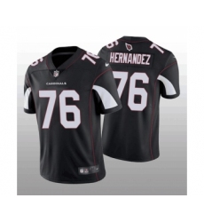 Men's Arizona Cardinals #76 Will Hernandez Black Vapor Untouchable Stitched Football Jersey