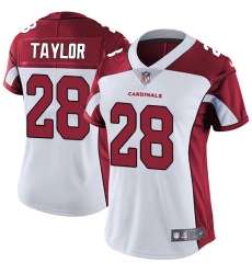 Women's Nike Arizona Cardinals #28 Jamar Taylor White Vapor Untouchable Limited Player NFL Jersey