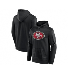 Men's San Francisco 49ers Black On The Ball Pullover Hoodie
