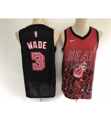 Men's Miami Heat #3 Dwyane Wade Salute To Service Basketbal Jersey