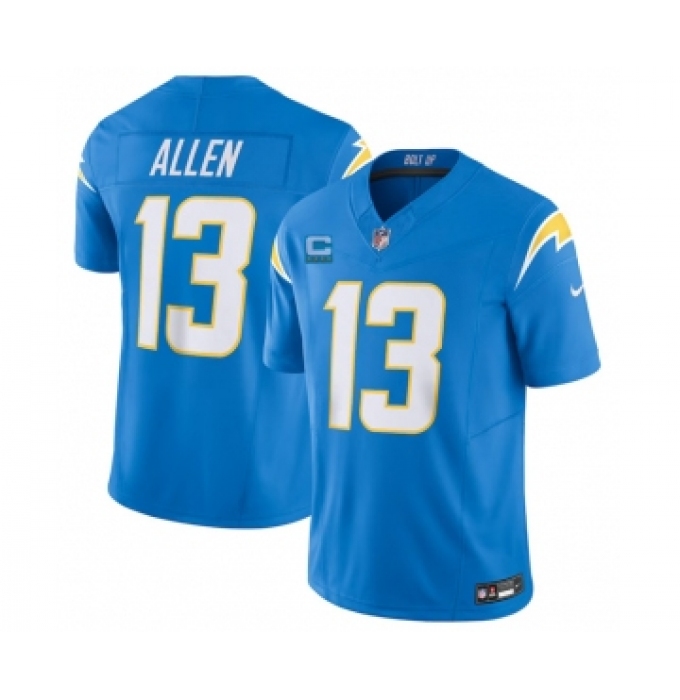 Men's Nike Los Angeles Chargers #13 Keenan Allen Light Blue 2023 F.U.S.E. 3-Star C Vapor Untouchable Limited Football Stitched Jersey